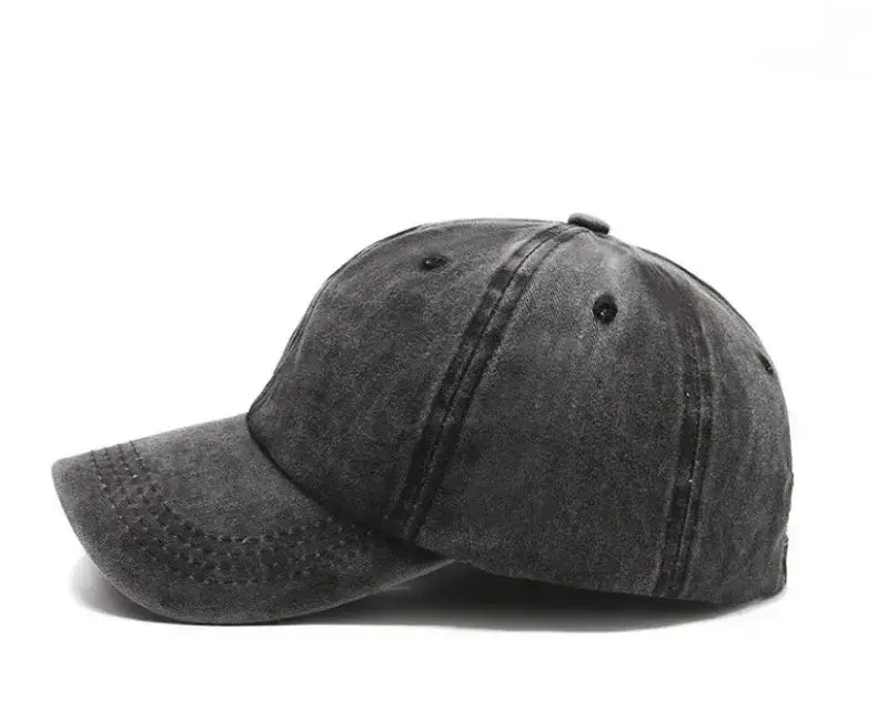 Fortnite A-Z Letter Adult Baseball Cap Men Women Adjustable Hat Washed Denim Retro Hip Hop Sun Hat Outdoor Sports Accessory Gift