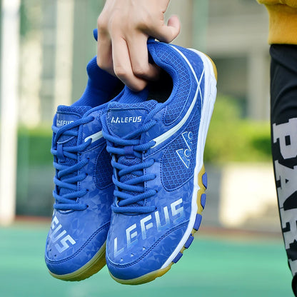Men's Professional Volleyball Shoes Unisex Sports Breathable Damping Shoes Women’s Mesh Wear-Resistant Sneakers Size 36-45