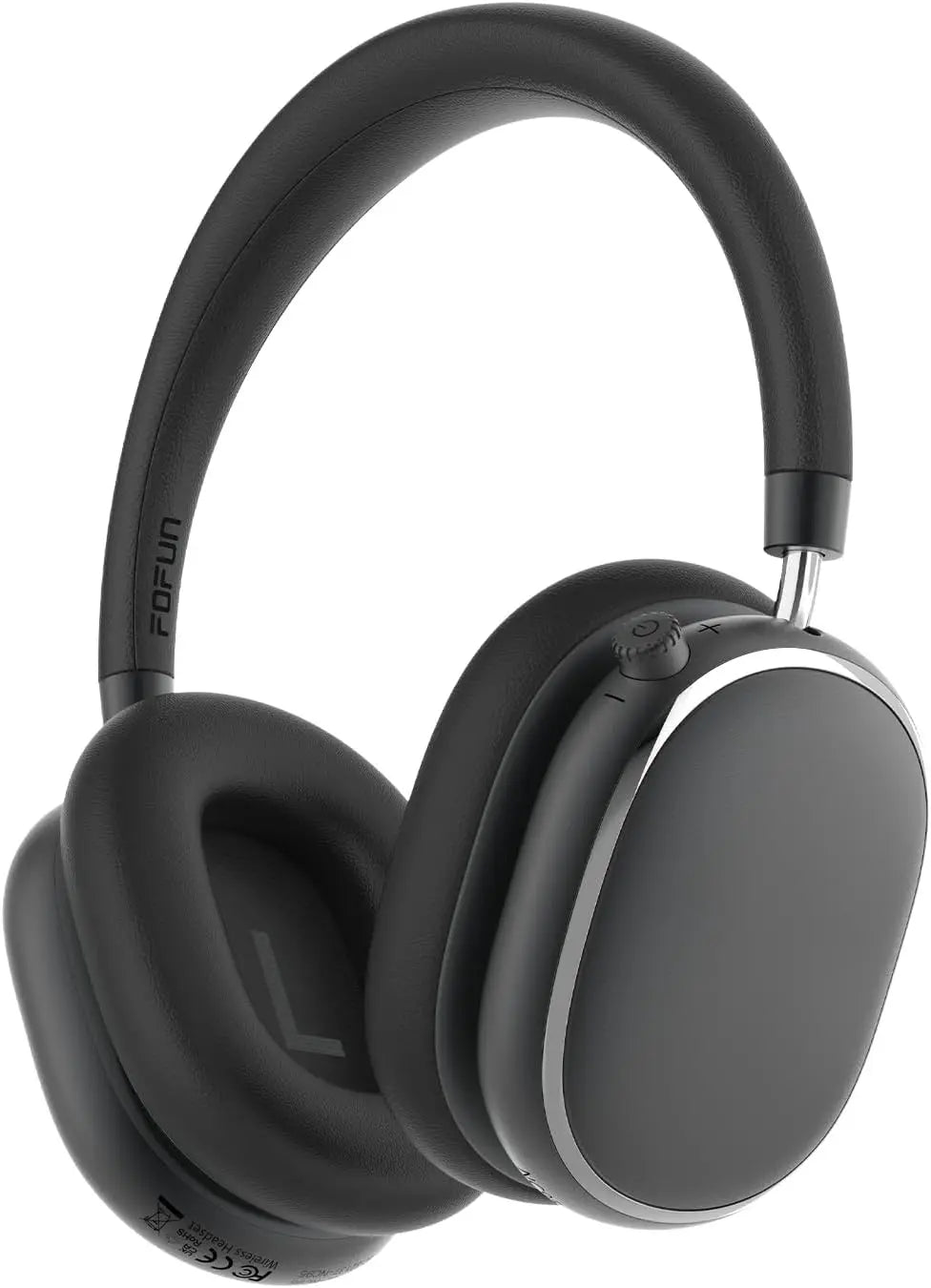 NC95 Hybrid Active Noise Cancelling Headphones Wireless Bluetooth 6.0 Over Ear Headphones with 65H Playtime, Hi-Res Audio, Knob Control