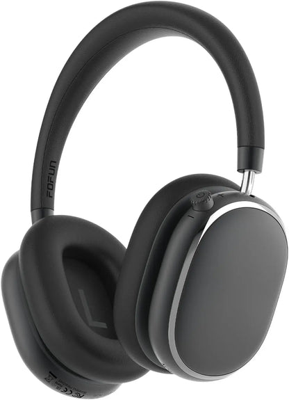 NC95 Hybrid Active Noise Cancelling Headphones Wireless Bluetooth 6.0 Over Ear Headphones with 65H Playtime, Hi-Res Audio, Knob Control