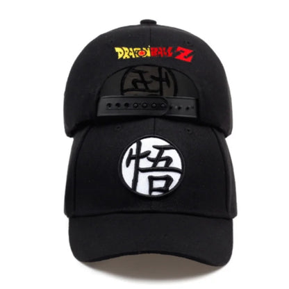 Dragon Ball Son Goku uniszex Gui Wu hímzéses baseball sapka tavaszi és őszi szabadtéri állítható alkalmi sapka napvédő sapka