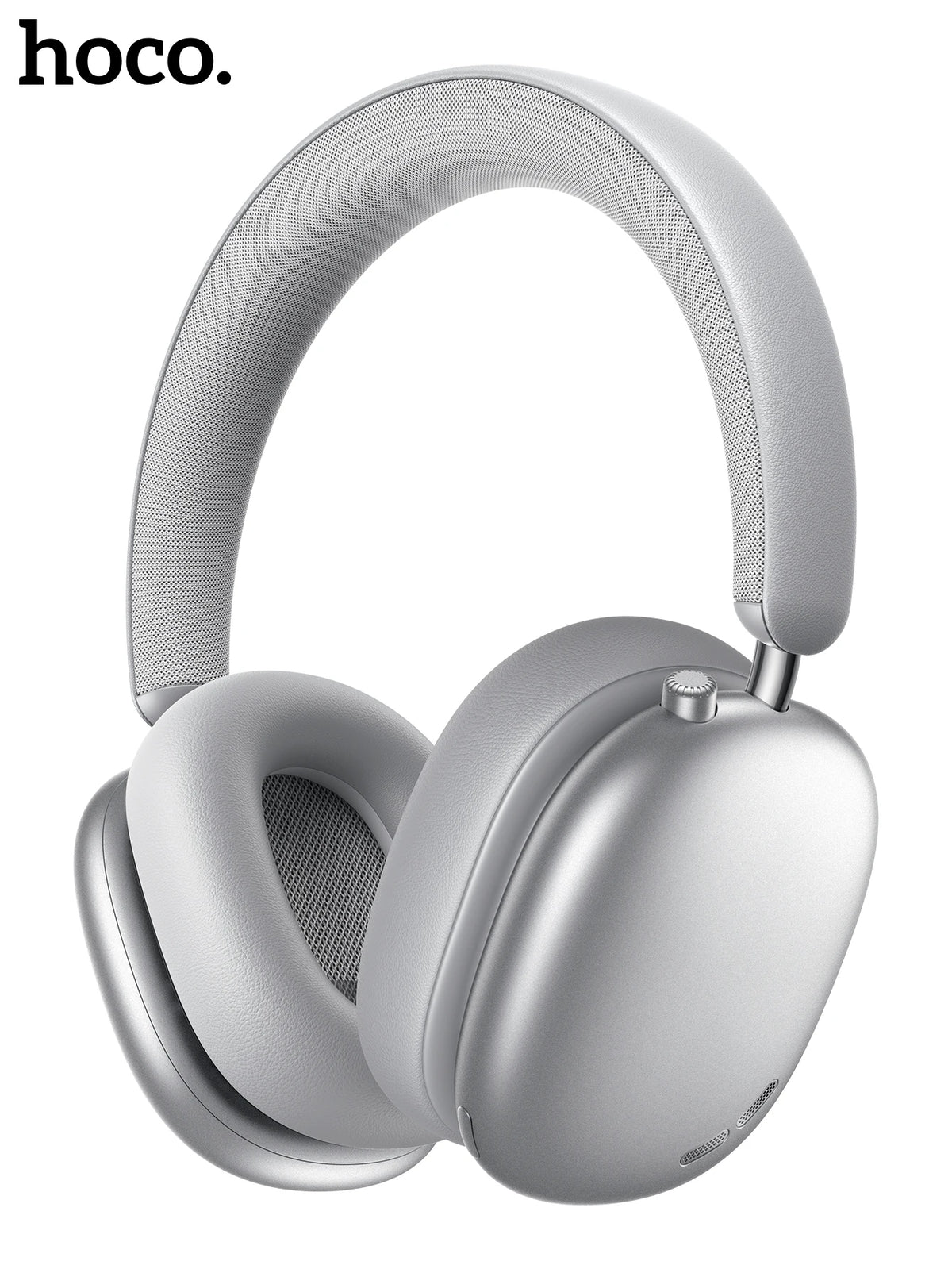 Casque sans fil HOCO W63 supra-auriculaire à réduction de bruit ANC avec fonction APP et micro pour appels téléphoniques iPhone Samsung