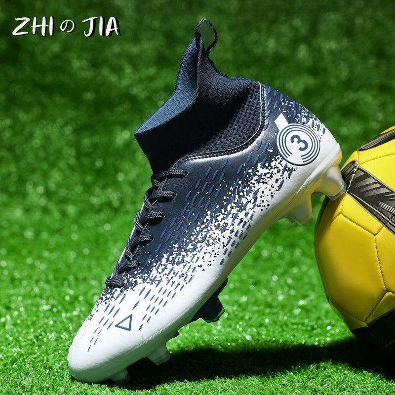 Teenage Adult Football Shoes New Fashion Large Size Sneakers Outdoor Professional Competition Training Football Footwear 31-48