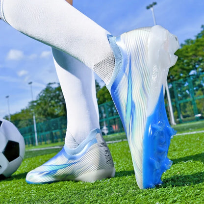 Chaussures de football de qualité pour hommes, chaussures de football pour garçons, bottes de football pour enfants, baskets de football unisexes.