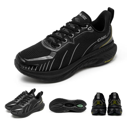 ONEMIX Nové běžecké boty s polstrováním pro ženy, podzim/zima, pro intenzivní běh, šněrovací, pro skákání přes švihadlo, tanec, protiskluzové outdoorové tenisky