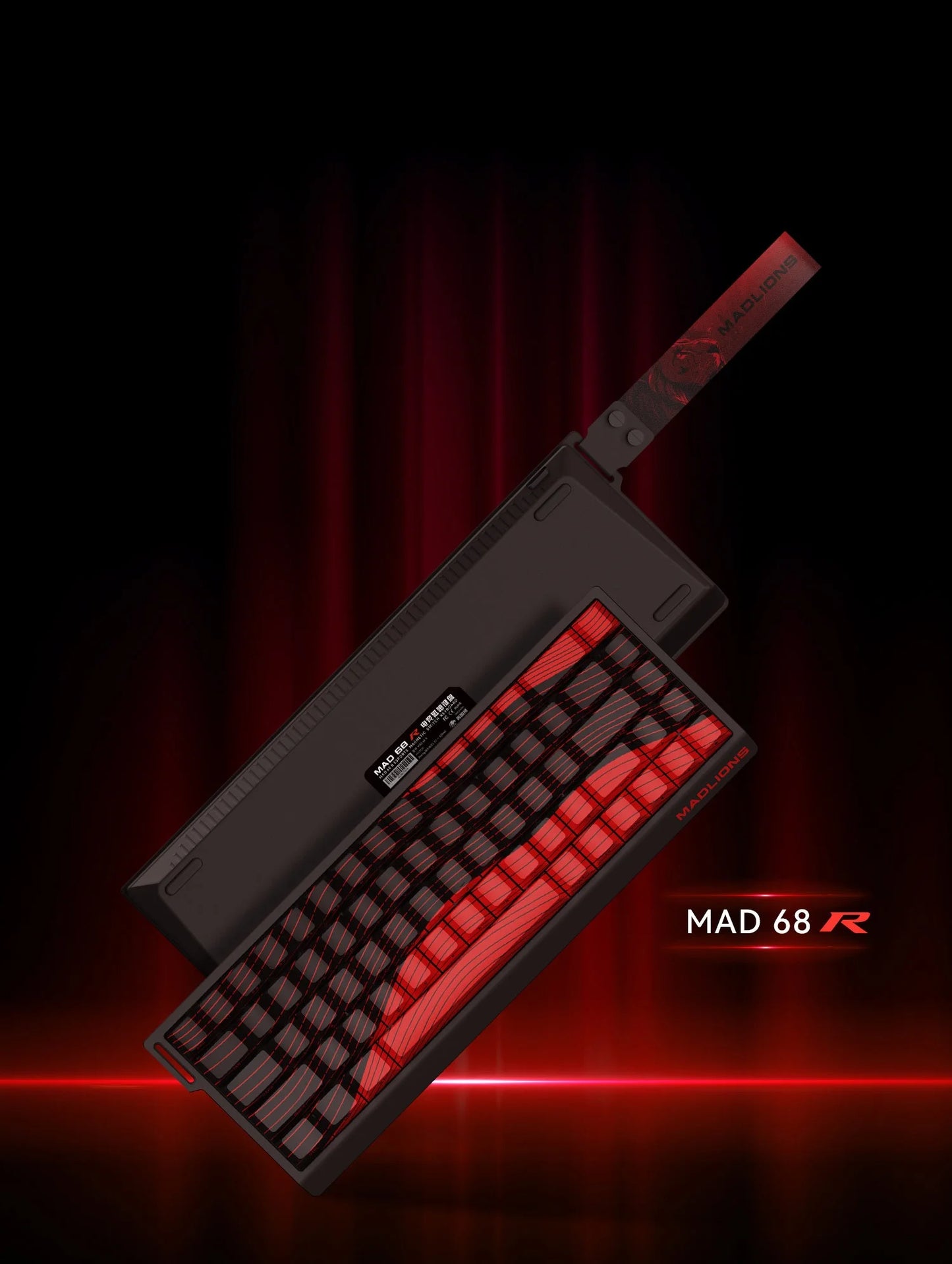 MADLIONS MAD60HE MAD68HE Magnetic Switch Keyboard Mechanical Keyboard 8000Hz 0.01mmRT Wired Custom Valorant Gaming Keyboard