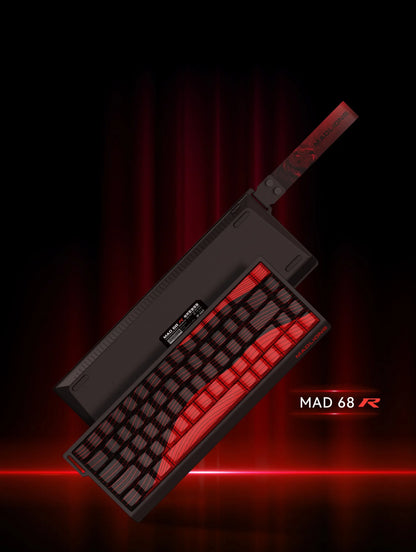 MADLIONS MAD60HE MAD68HE Magnetic Switch Keyboard Mechanical Keyboard 8000Hz 0.01mmRT Wired Custom Valorant Gaming Keyboard