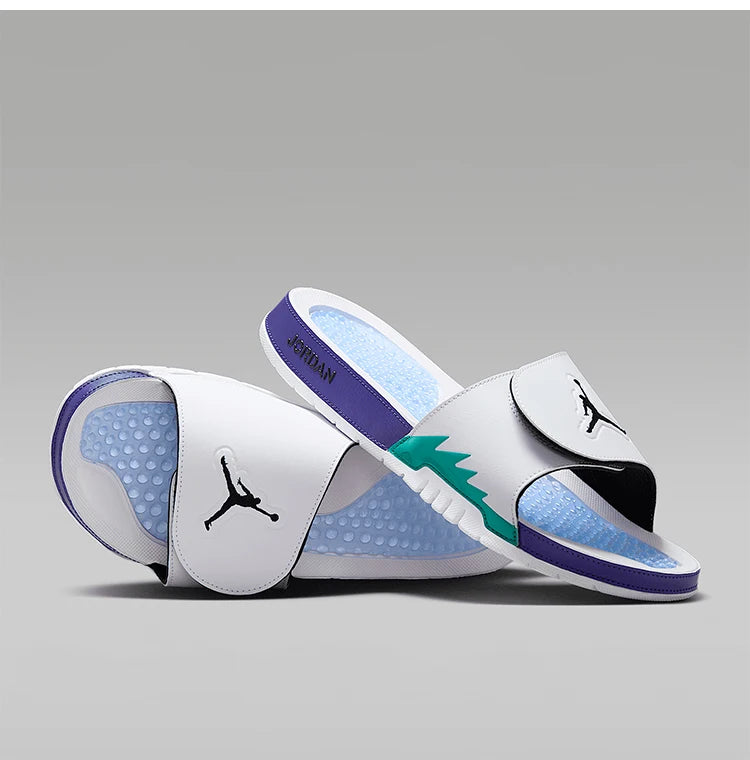 Oficiálne originálne pánske ľahké a priedušné sandále Nike JORDAN bez šnurovania 555501-103