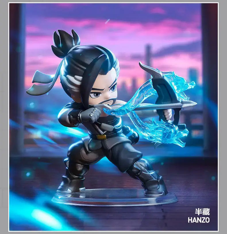 POP MART Genuine Overwatch Play Of The Game Series Blind Box PVC Collectible Figurines Desktop Ornaments Girl Toy Model For Fans
