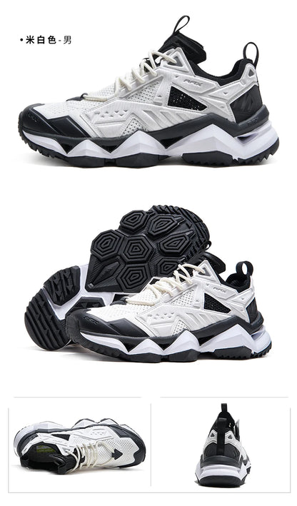 Rax Men's Waterproof Hiking Shoes Breathable Hiking Boots Outdoor Trekking Sports Sneakers Tactical Shoes