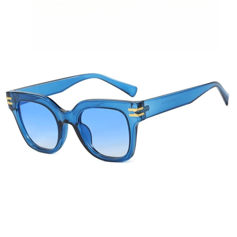 Ochelari de soare pătrați supradimensionați, la modă, de calitate superioară, cu protecție UV, pentru șofat, pentru bărbați și femei, cu personalitate, ochelari unisex