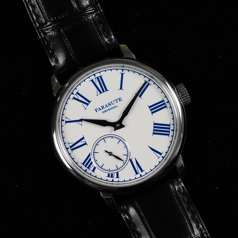 FARASUTE 2026 Fashion Power Reserve 80 Hours Hangzhou Customized Movement Manual Mechanical Watch for Men Sapphire Crystal watch