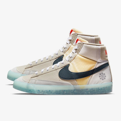 Nike Genuine Blazer miesten ja naisten korkeavartiset klassiset board-kengät, joissa on geelipohja, DH4505-200
