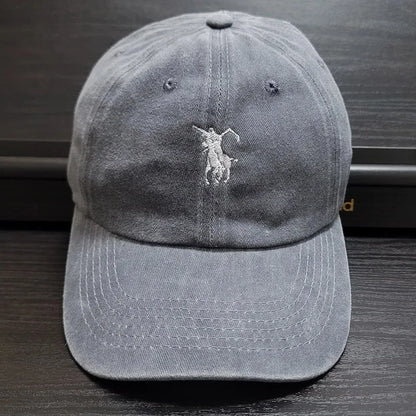 Baseballpetten voor heren en dames, zacht katoen, gewassen, zacht, verstelbaar, zonnekapje, dad cap, hoeden voor jongens en meisjes, borduurontwerp met de Magere Hein, Japan