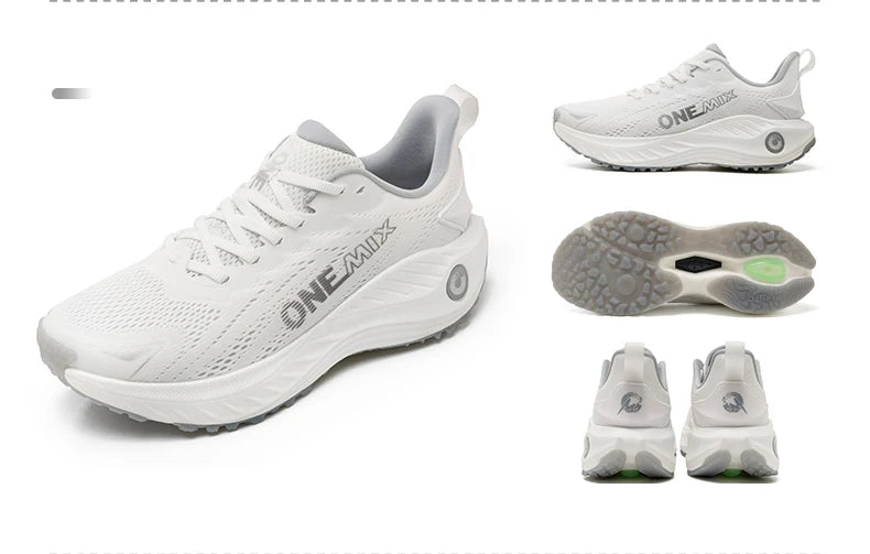 ONEMIX Casual Running Shoes Breathable Summer Jogging Shoes Lightweight Men's and Women's Gym Shoes Outdoor Cushion Sports Shoes