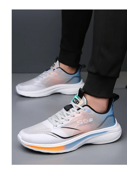 Carbon-Plate-Marathonschuhe für Herren – lässige Sneaker mit Luftpolsterung, luxuriös, komfortabel und leicht, Sportschuhe zum Laufen, Herren-Footwear