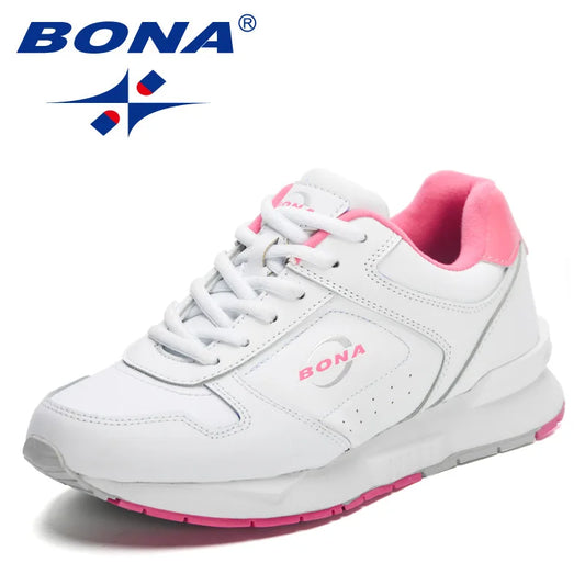 BONA New Designers Brand Classics Lätta sneakers Dam Mode Löparskor Vardagsskor Promenadskor Dam Komfort