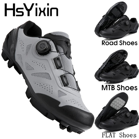 Riding Shoes - Men's and Women's MTB Cycling Shoes - Professional Road Cycling Shoes - Flat Shoes - MTB Road Cycling Sports Shoe
