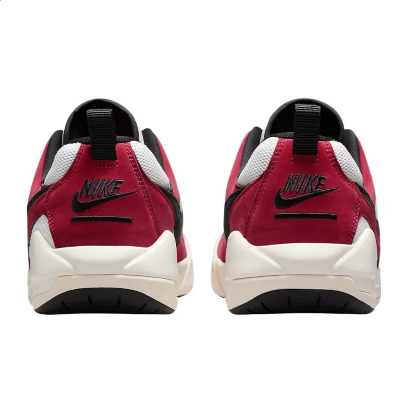 Nike Jordan CMFT Era Chicago Soft and Lightweight Comfortable Anti-Slip Low-Top Casual Shoes for Men - White and Red HJ6777-106