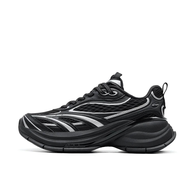 Xtep Basque 3 Sneakers Women Lightweight Wear-Resistant Trendy Durable Thick Sole Casual Sports Female Shoes 874218320006