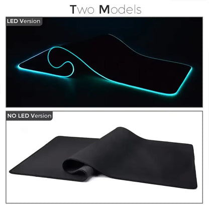 Overwatch Hips Mouse Pad Gaming Anime Mouse Pad XXL RGB Desk Mats LED Table Pads Backlit Rubber Desktop