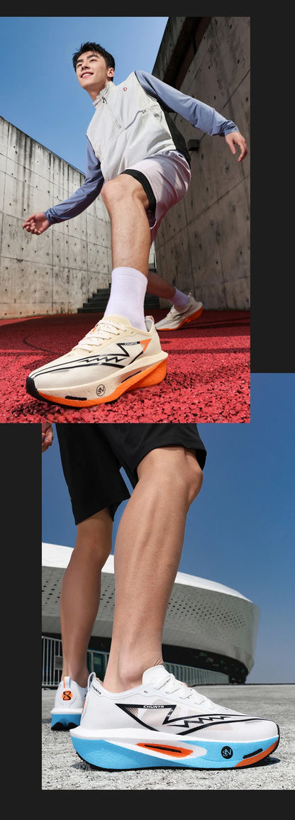 Running Shoes Carbon Plate Specialty Marathon Men's Sports Breathable Lightweight Women's Comfortable Athletic Non-slip Sneakers