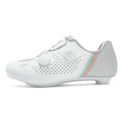 Road Cycling Shoes Flats Cleats Shoes Speed Cycling Sneakers Men’s Bike Shoes Women’s Self-Locking Non-slip Mountain Bicycle SPD Shoes