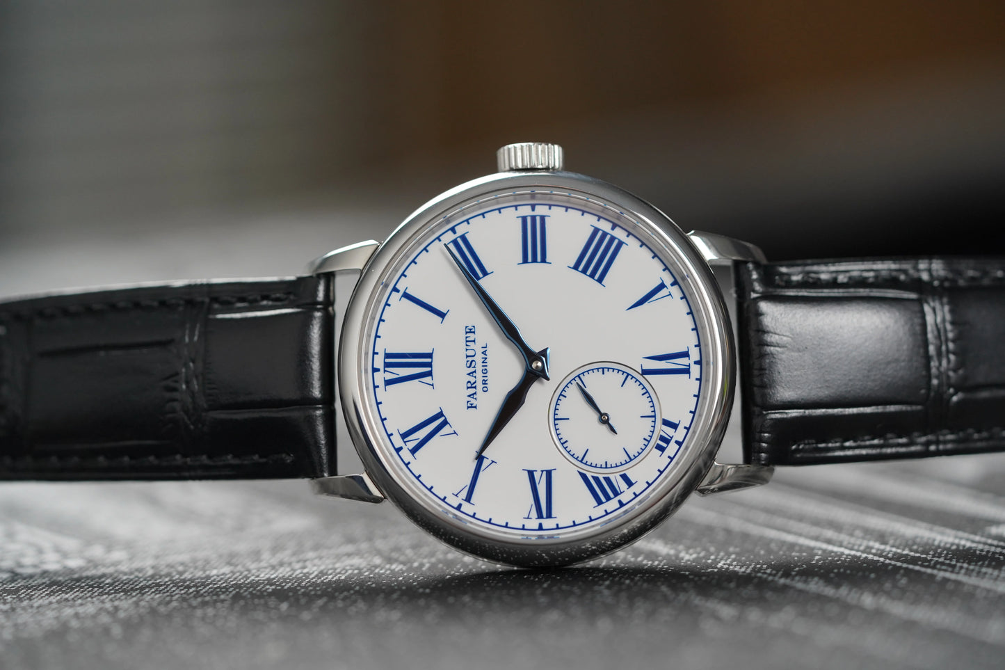 FARASUTE 2026 Fashion Power Reserve 80 Hours Hangzhou Customized Movement Manual Mechanical Watch for Men Sapphire Crystal watch
