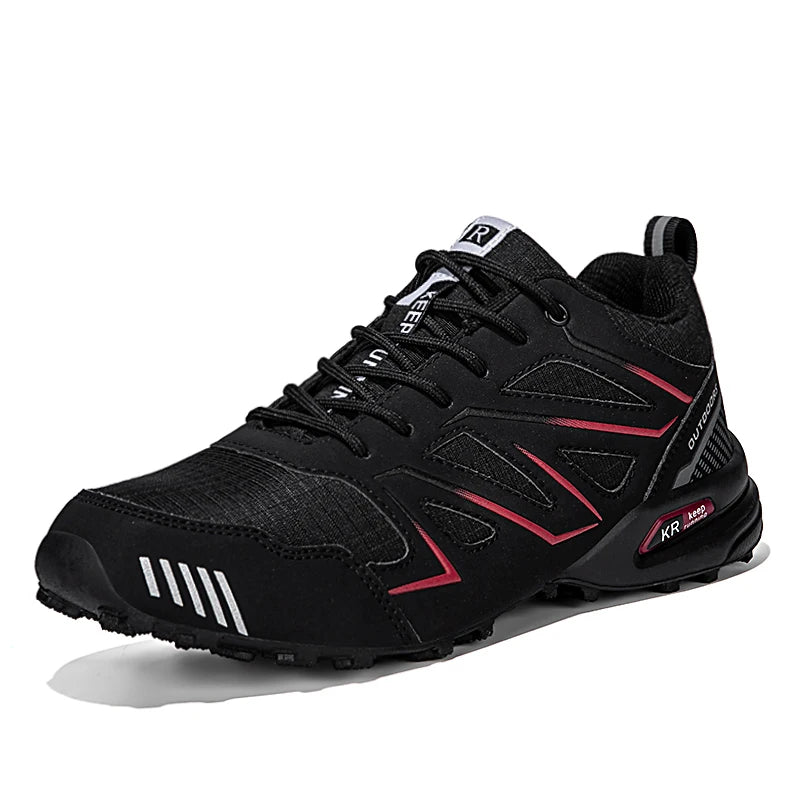 Men's Waterproof Hiking Shoes Non-Slip Hunting Boots Outdoor Tactical Training Sports Shoes Men Walking Hiking Travel Shoes