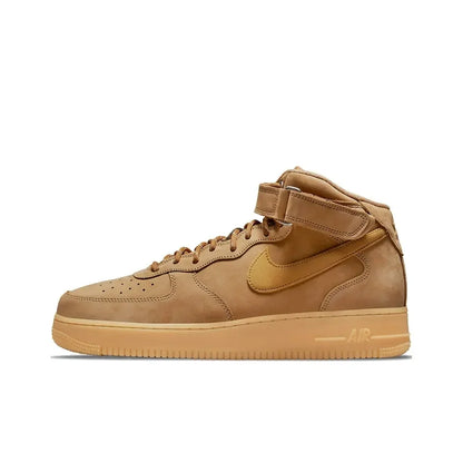 Nike Air Force 1 Mid Unisex-sneakers – ankelstöd, klassisk dämpad komfort och slitstark för att kunna bäras hela dagen DQ7666-001