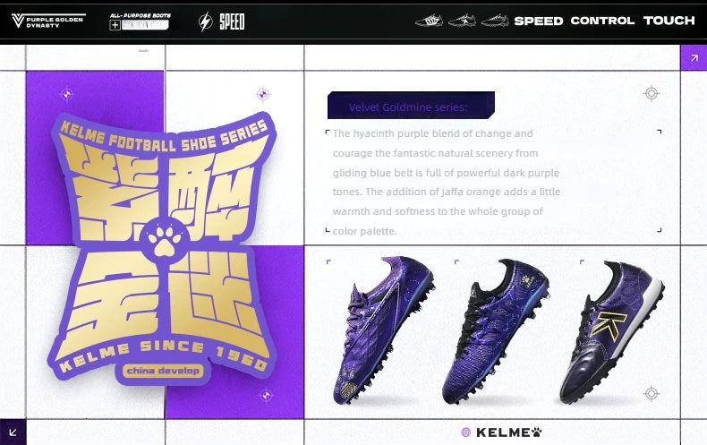 KELME Adult Botas de fútbol para hombre Blast 3.0 con tacos cortos MG, calzado deportivo profesional para partido y entrenamiento, transpirable