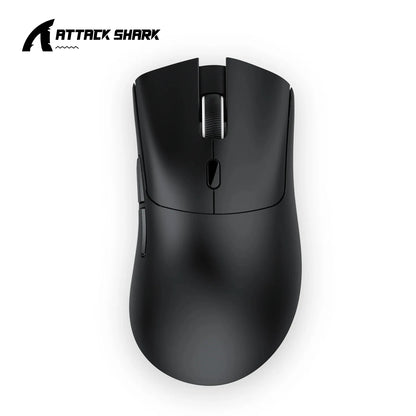Ratón Bluetooth ATTACK SHARK R1 - Ratón viral reseñado por influencers, auténtico directo de la marca, sensor PAW3311 con 1K Hz para gaming