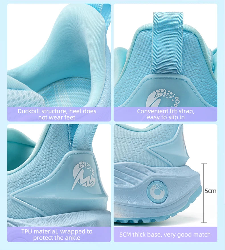 ONEMIX Casual Running Shoes Breathable Summer Jogging Shoes Lightweight Men's and Women's Gym Shoes Outdoor Cushion Sports Shoes