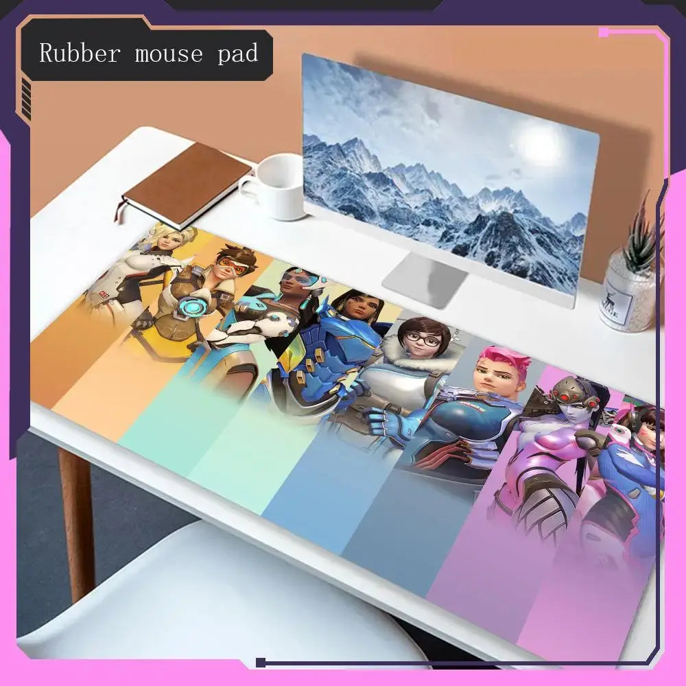 Bestseller-Artikel Overwatch Mauspad Animations-Mauspad Gaming-Zubehör für den Schreibtisch Bestseller-Mauspad Laptop-Gaming-Mauspad