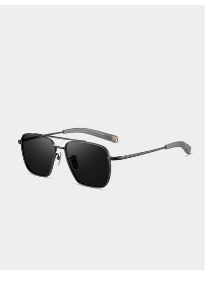 Ochelari de soare polarizați pentru bărbați CAPONI, Seiko, din titan pur, fotocromatici, pentru activități în aer liber și conducere, UV400, ochelari de soare de marcă originală BS50004