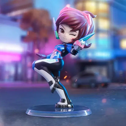 POP MART Overwatch Play of The Game Series Original Blind Box Surprise Mystery Box Cute Anime Action Figure Ornaments Figurines