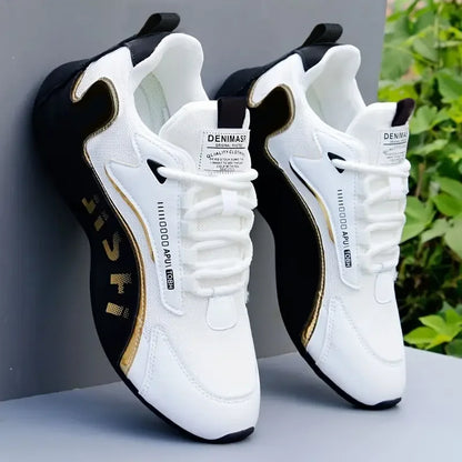 Respirable |   Léger] Respirant |   Chaussures d'entraînement légères pour hommes avec augmentation de la taille, 1 paire |   Lacets, confortables, pour