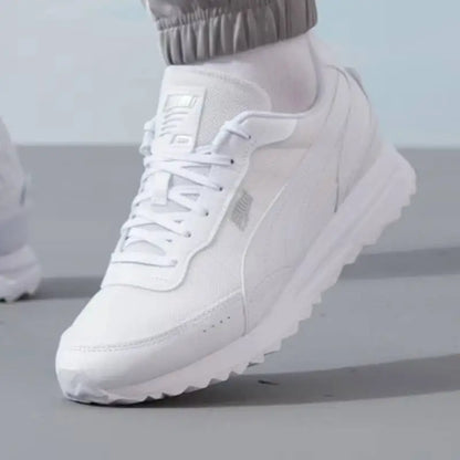 Nouvelles baskets unisexes PUMA Road Rider 2026 avec ensemble de chaussettes, chaussures décontractées confortables et amortissantes, blanc noir 397432-05/947630-04