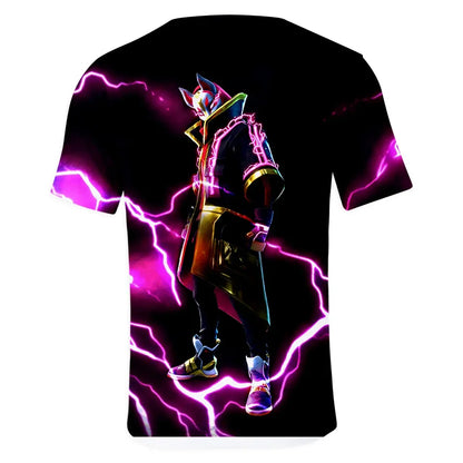 Fortnite Boys Clothes T Shirt Victory Hero Child Kids T-shirt Battle Royale 3d Girls Short Sleeve Tees Tshirt