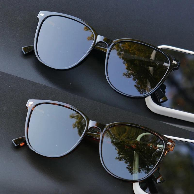 1PCS/2PCS/3PCS Round Women's Polarized Sunglasses - Stylish PC Frame Pink/Blue/Leopard/UV400 Lenses Travel, Driving & Hiking"