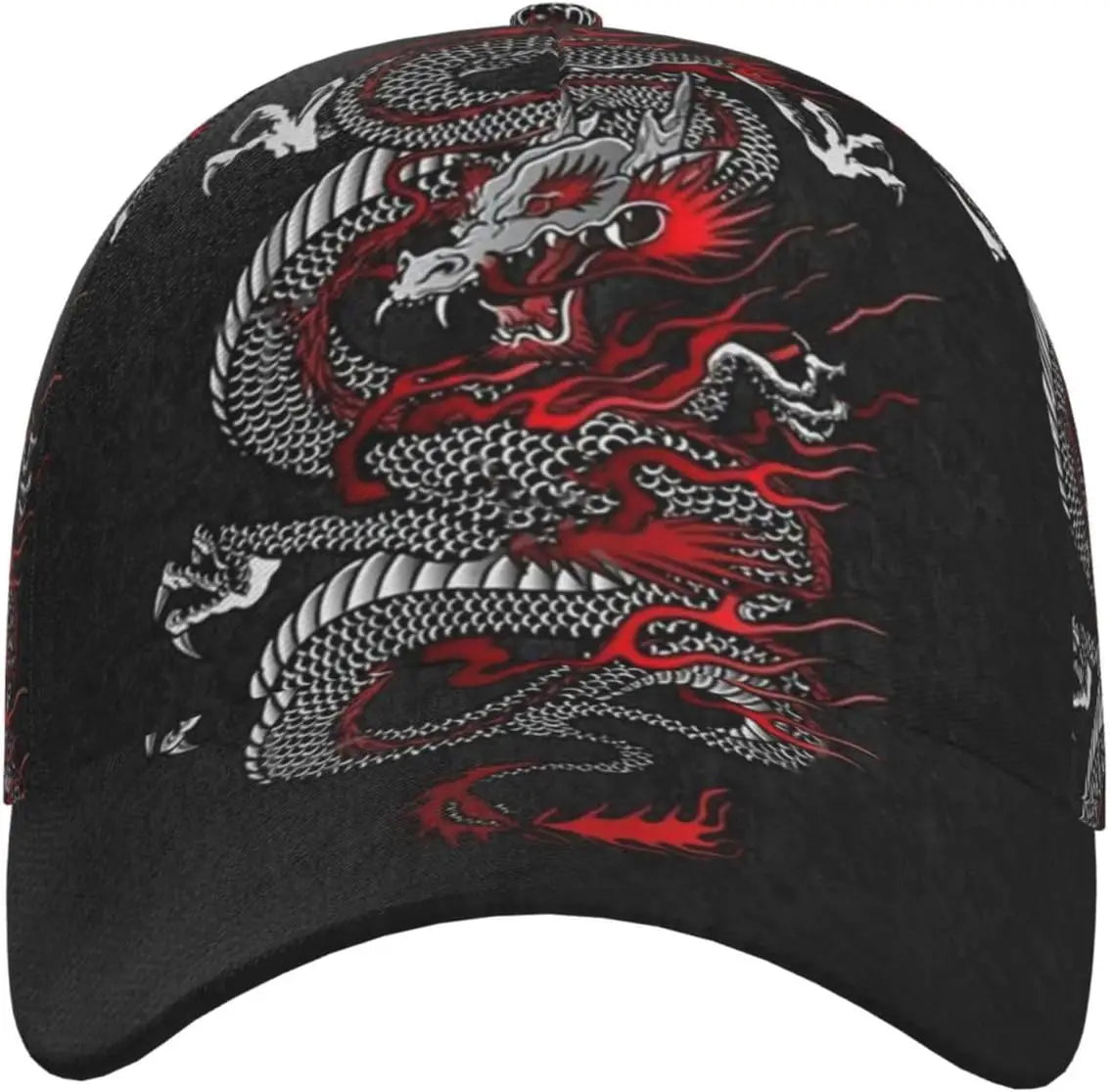 Dragon Snapback-pet Herenbaseballpetten Herenzonnepet Verstelbare coole truckerpet voor dames en heren