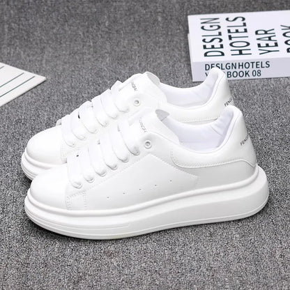 Red Lacquered Men's Shoes, Fashion Black Casual Skateboard Shoes, Outdoor Tennis Walking Shoes, Universal for Men and Women