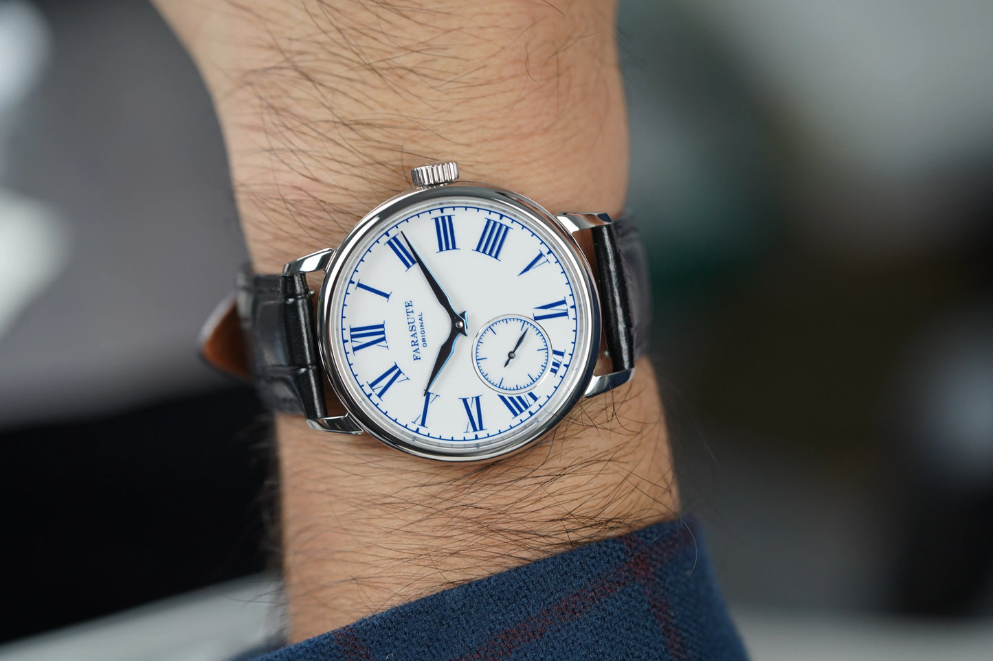 FARASUTE 2026 Fashion Power Reserve 80 Hours Hangzhou Customized Movement Manual Mechanical Watch for Men Sapphire Crystal watch