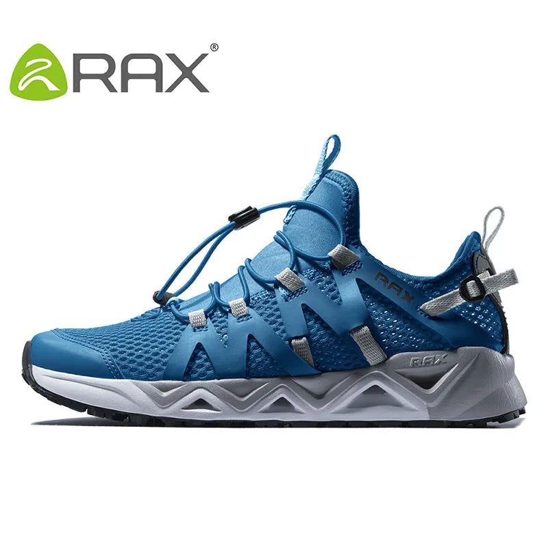 RAX New Men’s and Women’s Summer Hiking Shoes Breathable Upstream Shoes Trekking Aqua Shoes Outdoor Fishing Camping Sneakers for Men