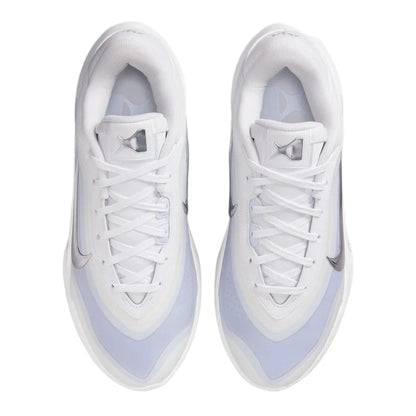 Nike AOne: Minimalistiset, mukavat, pehmustetut ja hengittävät matalavartiset koripallokengät (unisex, valkoiset ja siniset) FZ8606-100