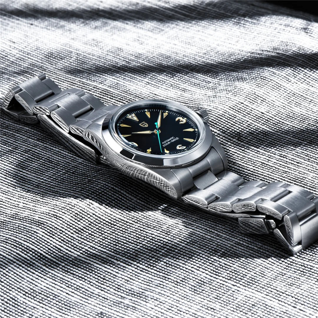 2024 NEW PAGANI DESIGN Sports Men's Automatic Mechanical Wristwatch Japan NH35A Stainless Steel Simple 200M Waterproof Montre Homme