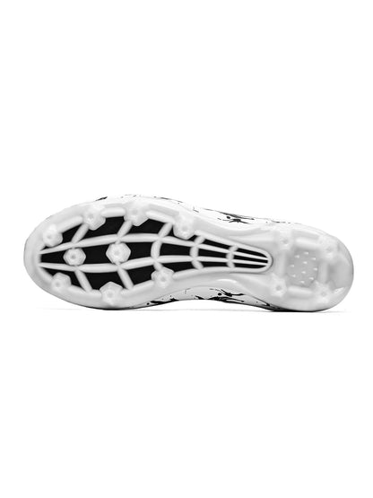 Chaussures de football pour hommes, crampons AG FG, semelles en PU absorbant les chocs et antidérapantes, pour adultes, idéales pour les entraînements de football en extérieur et les séances d’entraînement à haute in