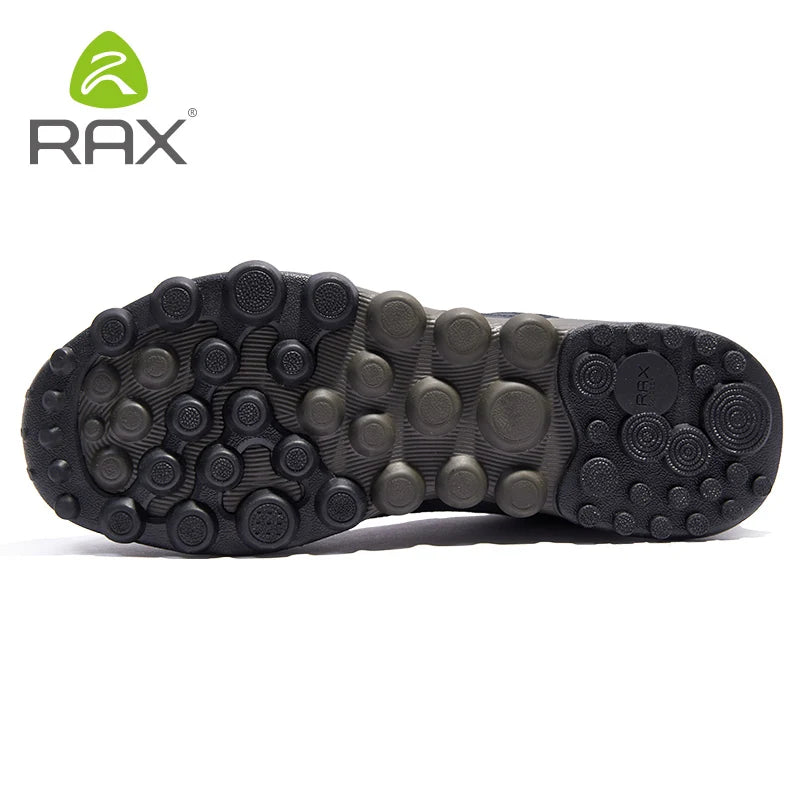 Rax Men's Trekking Shoes, Women's Army Green Trekking Boots, Breathable Mountain Climbing Camping Outdoor Sports Hunting Walking Shoes
