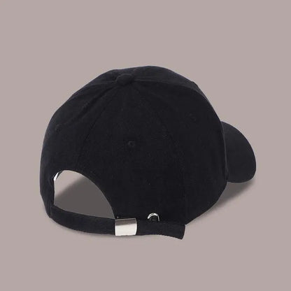 Baseball Caps Women Embroidered Letter Snapback Hats For Women Men Vintage Wide Brim Deep Top Sunscreen Sunshade Bone Cap
