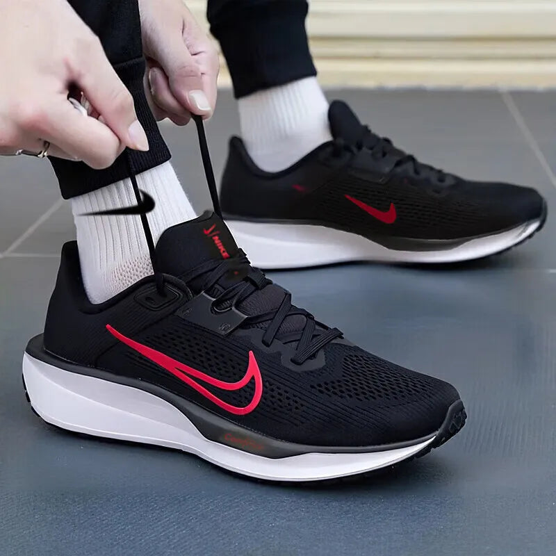 Chaussures de course NIKE QUEST 6 originales pour hommes, légères, respirantes, pour l'entraînement physique et le sport, FD6033-011-1